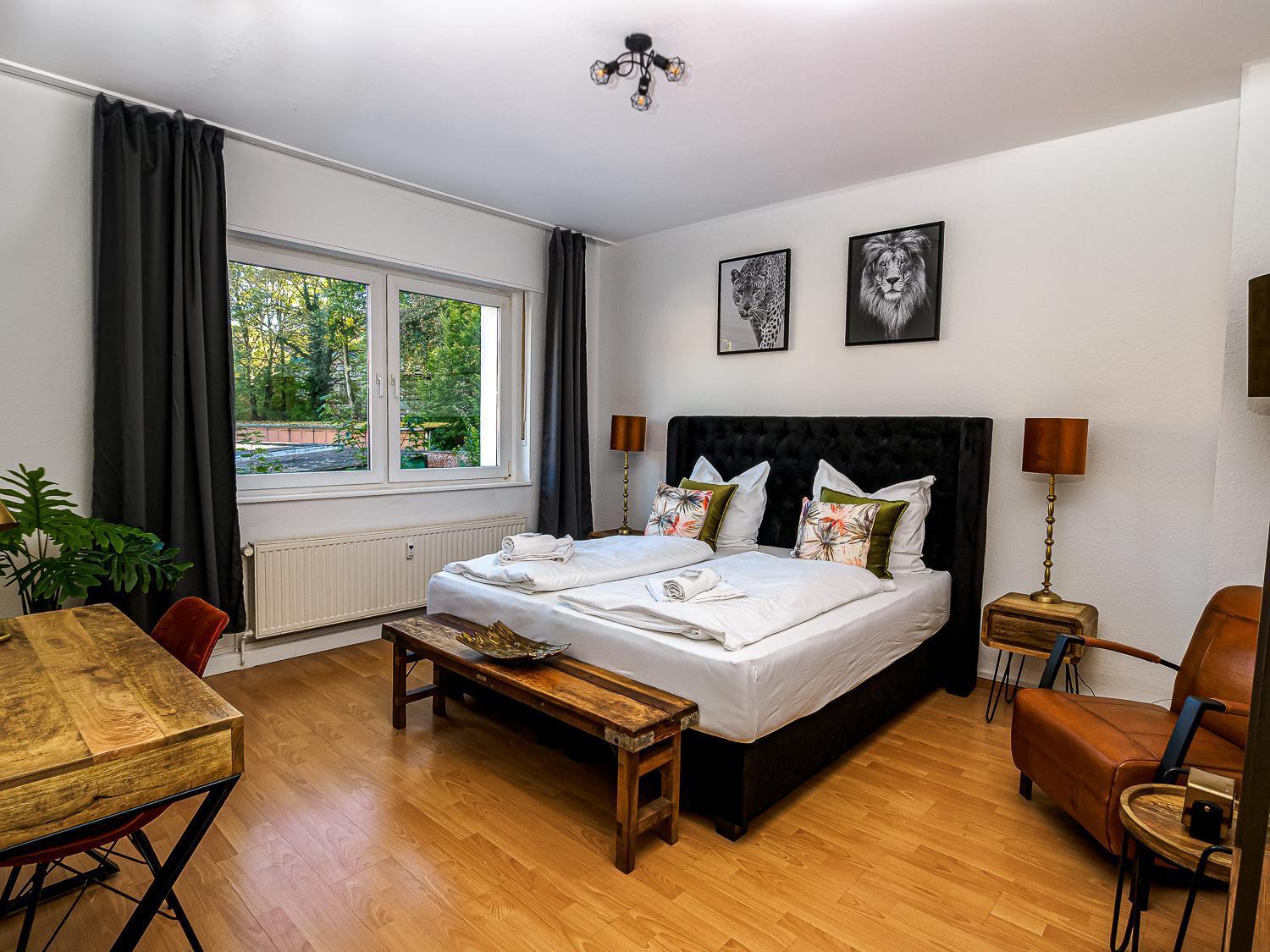 Junik Apartments "Am Sternbuschweg" Дуйсбург Экстерьер фото
